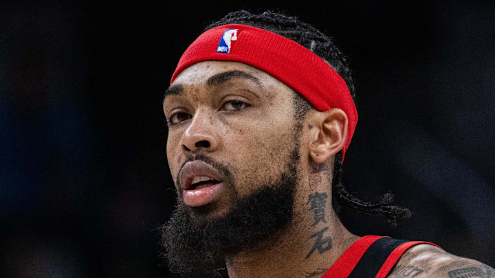 Toronto Raptors forward Brandon Ingram in the first half against the Indiana Pacers.