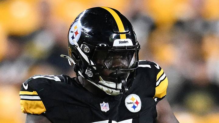 Pittsburgh Steelers offensive tackle Broderick Jones Pittsburgh Steelers offensive tackle Broderick Jones