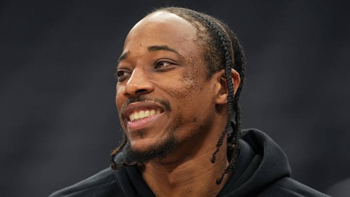 Sacramento Kings guard DeMar DeRozan (10) before the game against the New Orleans Pelicans at Golden 1 Center on Apr 3, 2026. Sacramento Kings guard DeMar DeRozan (10) before the game against the New Orleans Pelicans at Golden 1 Center on Apr 3, 2026.