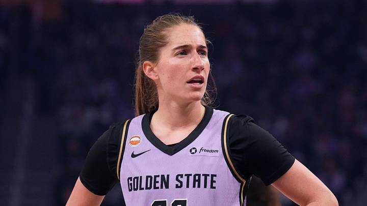 Golden State Valkyries guard Kate Martin (20)