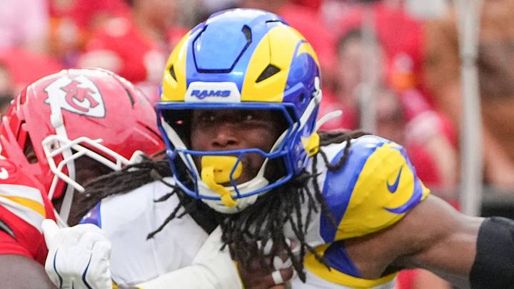 Los Angeles Rams edge rusher Wesley Bailey. Los Angeles Rams edge rusher Wesley Bailey.