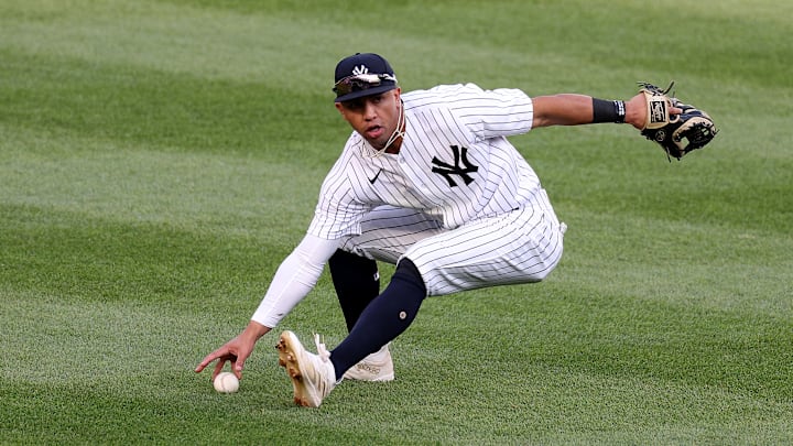 Los Yankees pueden usar a Oswald Peraza para conseguir una estrella
