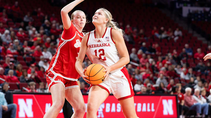 Nebraska forward Jessica Petrie is averaging 11.9 points, 4.9 rebounds, and 1.9 assists through eight games this season.