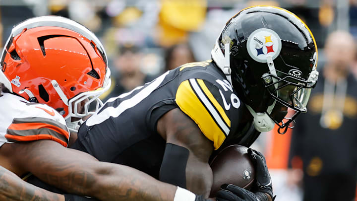 Pittsburgh Steelers running back Kaleb Johnson