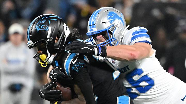 Detroit Lions linebacker Jack Campbell (46). Detroit Lions linebacker Jack Campbell (46).