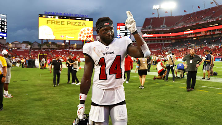 Godwin has spent his entire eight-year career with the Buccaneers, notching four 1,000-yard seasons.