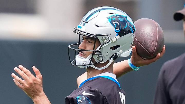 Carolina Panthers quarterback Bryce Young Carolina Panthers quarterback Bryce Young