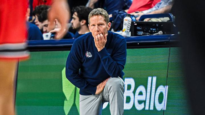 Gonzaga Bulldogs head coach Mark Few. Gonzaga Bulldogs head coach Mark Few.