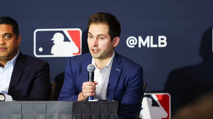 MLB and the Dominican Baseball Federation announcement at the 2025 Winter Meetings