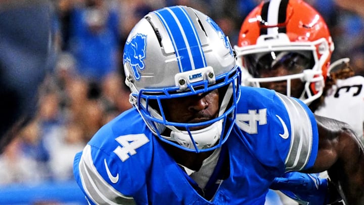 Detroit Lions cornerback D.J. Reed (4).