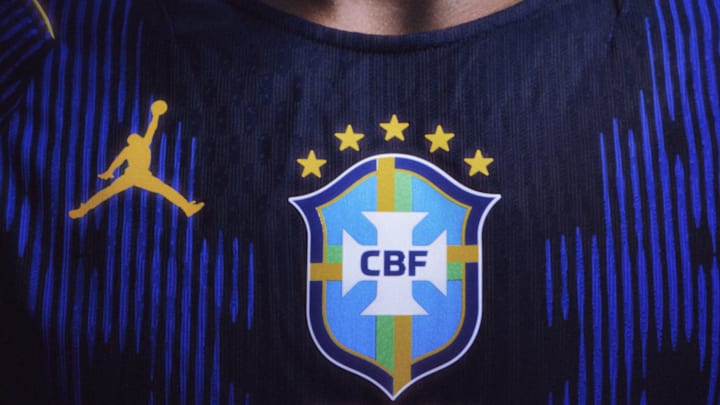 Jordan Brand unveiled Brazil's away kit for the 2026 FIFA World Cup.