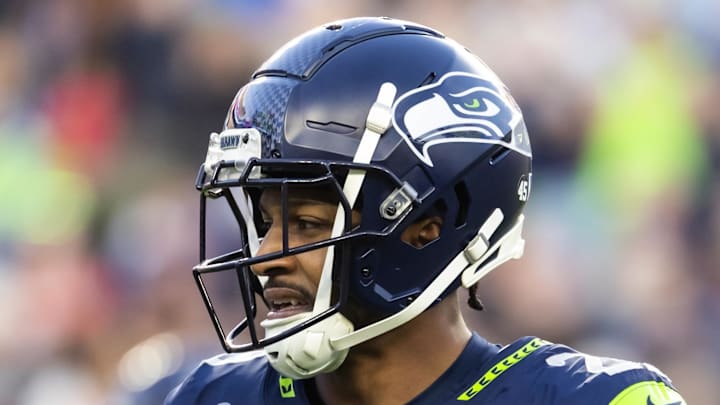 Seattle Seahawks cornerback Josh Jobe against the New England Patriots.