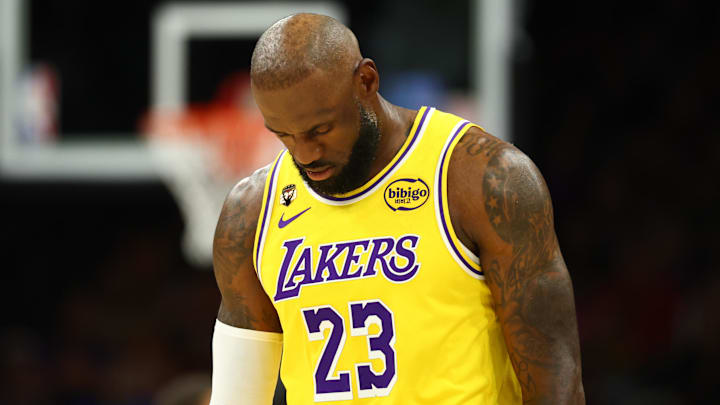 Los Angeles Lakers forward LeBron James