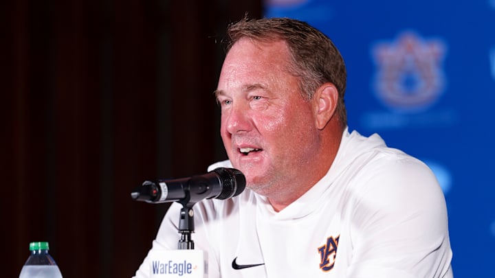 Hugh Freeze and the Auburn Tigers are zeroing in on Mississippi State commitment Kaleb Morris.