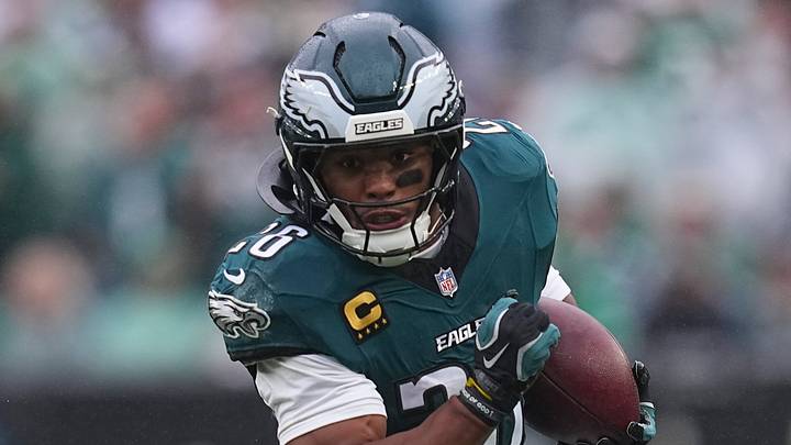Philadelphia Eagles running back Saquon Barkley Philadelphia Eagles running back Saquon Barkley