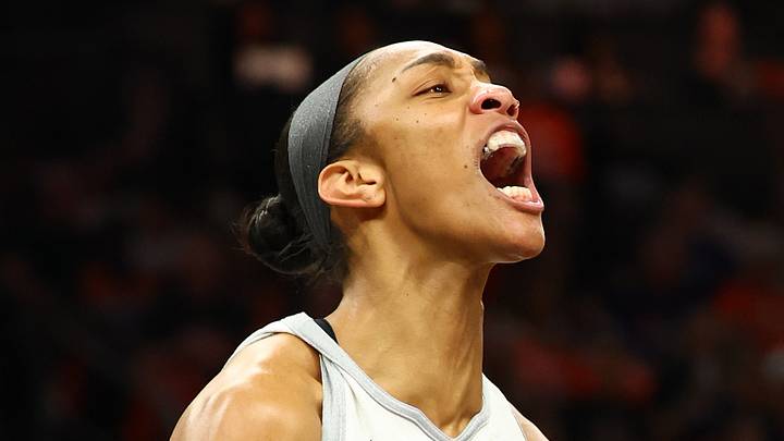 Denver Nuggets, Las Vegas Aces, A'ja Wilson Denver Nuggets, Las Vegas Aces, A'ja Wilson