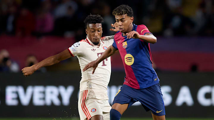 Lamine Yamal fue titular en el juego del FC Barcelona vs. Bayern Munich
