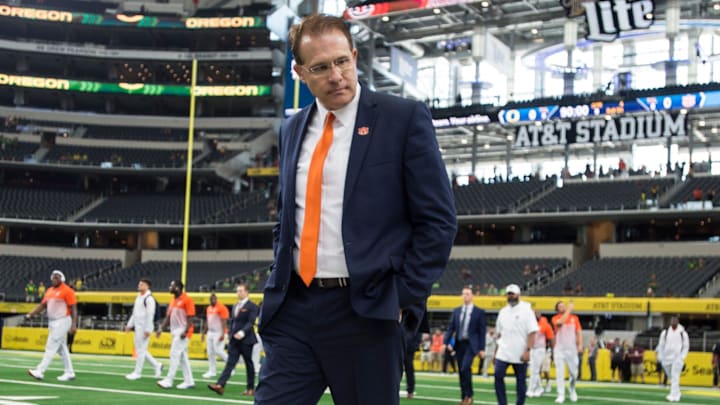 The former Auburn head coach has been present during a recent practices