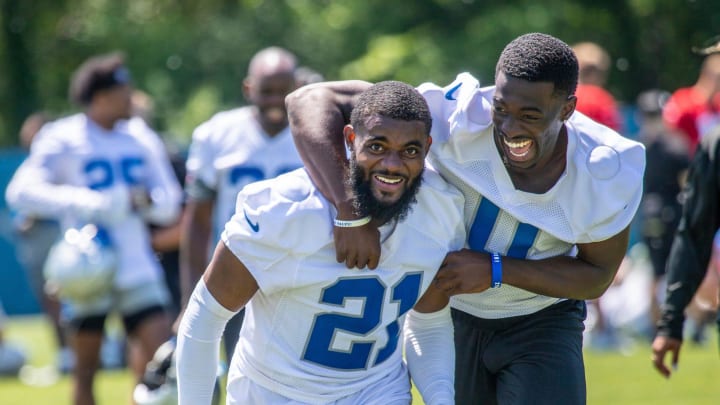 Detroit Lions cornerback Amik Robertson