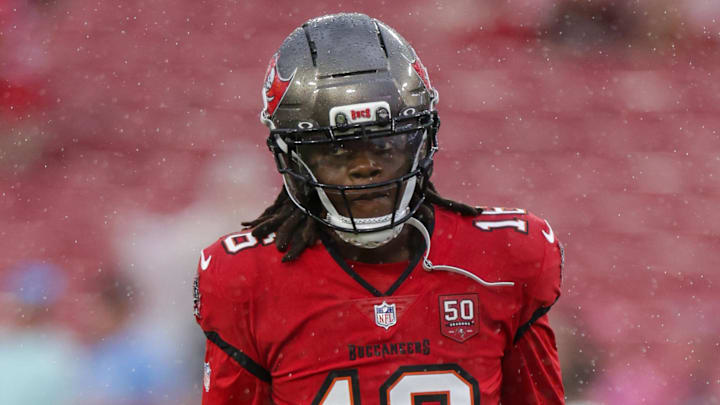 Aug 9, 2025; Tampa, Florida, USA; Tampa Bay Buccaneers quarterback Teddy Bridgewater (16) warms up before a preseason game against the Tennessee Titans at Raymond James Stadium. Mandatory Credit: Nathan Ray Seebeck-Imagn Images Aug 9, 2025; Tampa, Florida, USA; Tampa Bay Buccaneers quarterback Teddy Bridgewater (16) warms up before a preseason game against the Tennessee Titans at Raymond James Stadium. Mandatory Credit: Nathan Ray Seebeck-Imagn Images