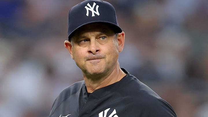 New York Yankees manager Aaron Boone