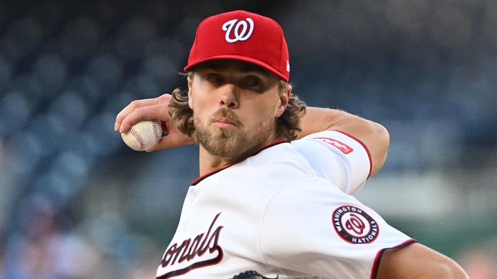 Washington Nationals pitcher Jake Irvin Washington Nationals pitcher Jake Irvin