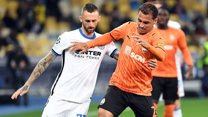 Uno scatto di Shakhtar-Inter 