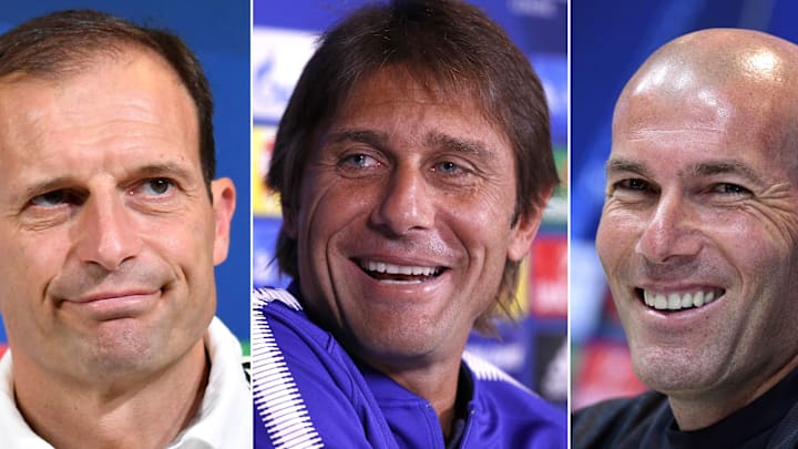 Allegri, Conte e Zidane