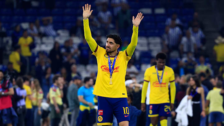 El mediocampista chileno Diego Valdés pudo haber jugado su último torneo con el Club América.