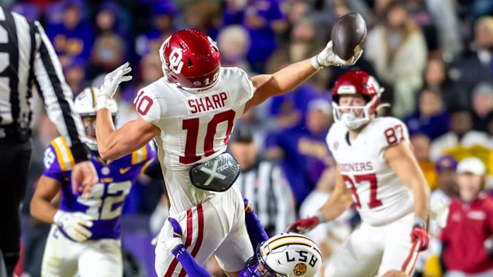 Oklahoma tight end Bauer Sharp