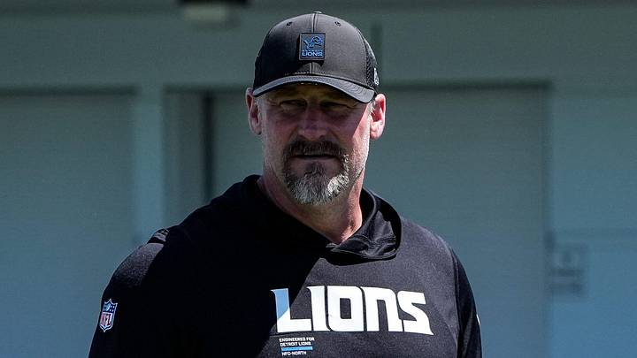 Detroit Lions head coach Dan Campbell.
