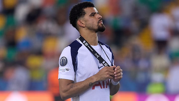 Dominic Solanke was Tottenham’s record signing when he joined in 2024. Dominic Solanke was Tottenham’s record signing when he joined in 2024.