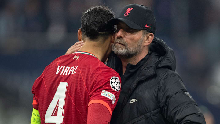 Jürgen Klopp et Virgil Van Dijk - Liverpool