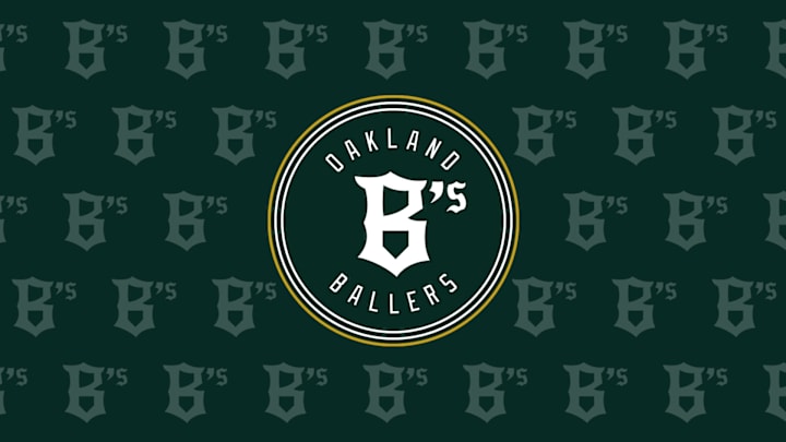 The official logo of the Oakland Ballers