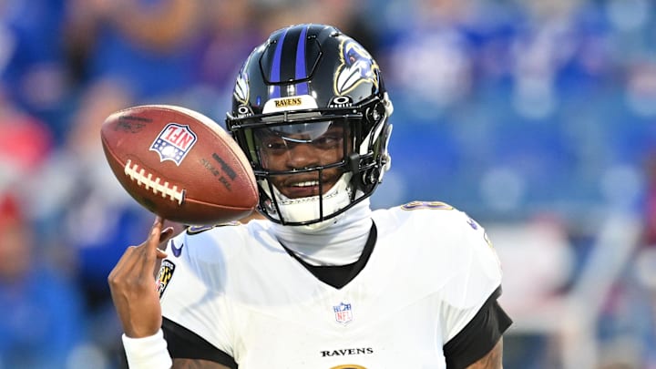 Baltimore Ravens quarterback Lamar Jackson
