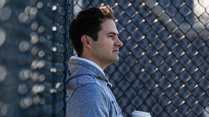 Detroit Tigers president of baseball operations Scott Harris