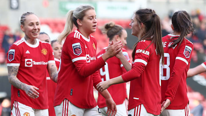 Man Utd are battling to finish in the WSL top three for the first time