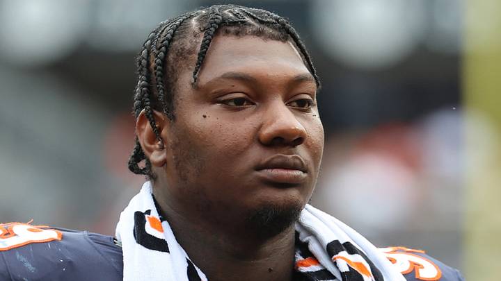 Atlanta Falcons defensive lineman Gervon Dexter Sr. Atlanta Falcons defensive lineman Gervon Dexter Sr.