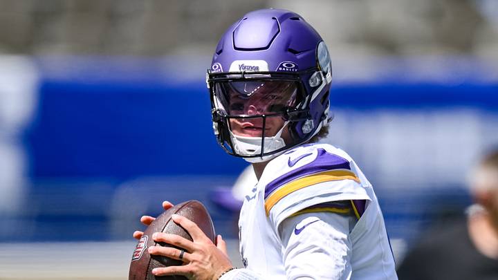 Minnesota Vikings quarterback J.J. McCarthy Minnesota Vikings quarterback J.J. McCarthy