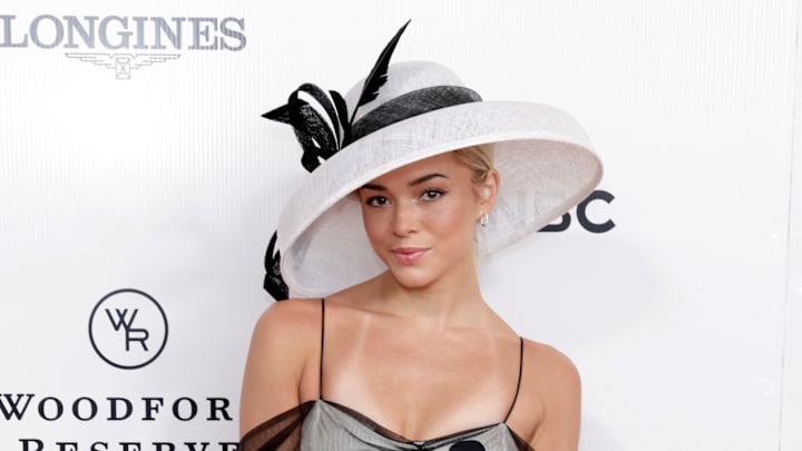 Olivia Dunne at the 2025 Kentucky Derby