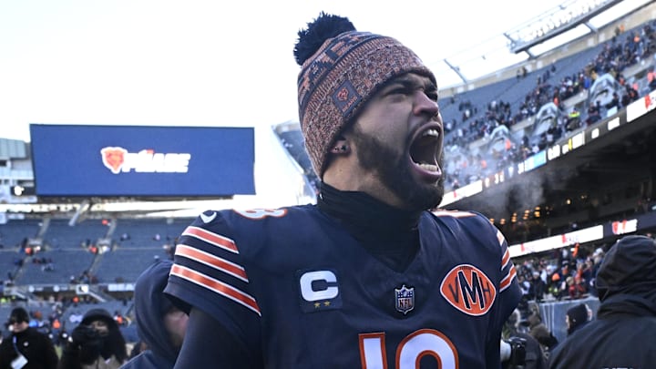 Chicago Bears quarterback Caleb Williams