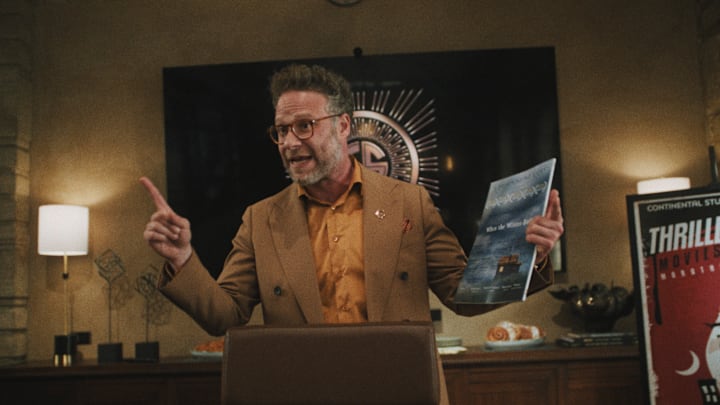 Seth Rogen in "The Studio," now streaming on Apple TV+.