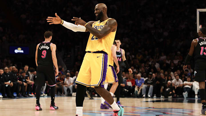 LeBron James consiguió una nueva marca en la NBA