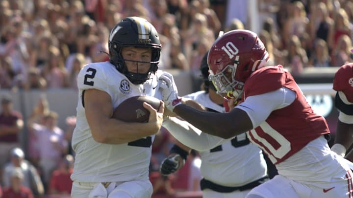 Justin Jefferson Chases Down Diego Pavia Justin Jefferson Chases Down Diego Pavia