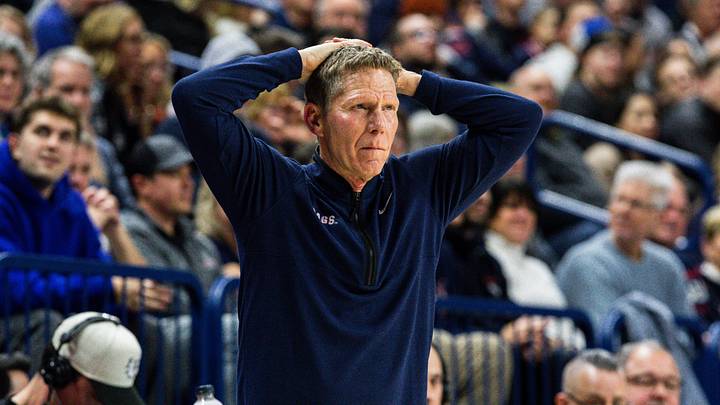 Gonzaga Bulldogs head coach Mark Few. Gonzaga Bulldogs head coach Mark Few.