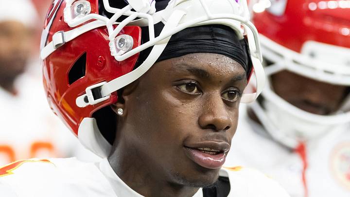 Kansas City Chiefs wide receiver Xavier Worthy Kansas City Chiefs wide receiver Xavier Worthy