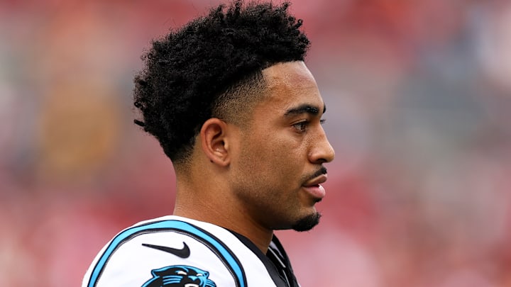 Carolina Panthers quarterback Bryce Young