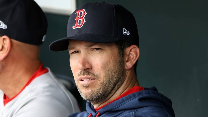 Boston Red Sox interim manager Chad Tracy. Boston Red Sox interim manager Chad Tracy.