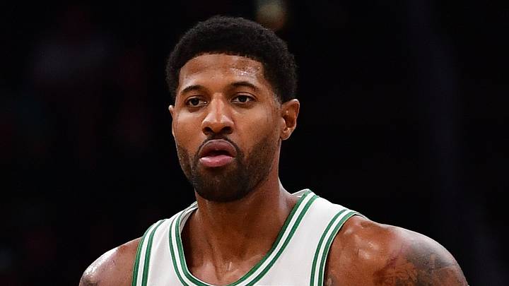 Oct 14, 2026; Boston, Massachusetts, USA; Boston Celtics forward Paul George (13) controls the ball during the first half against the Charlotte Hornets at TD Garden. Mandatory Credit: Bob DeChiara-Imagn Images Oct 14, 2026; Boston, Massachusetts, USA; Boston Celtics forward Paul George (13) controls the ball during the first half against the Charlotte Hornets at TD Garden. Mandatory Credit: Bob DeChiara-Imagn Images