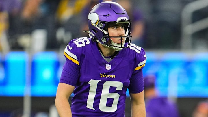 Minnesota Vikings kicker William Reichard